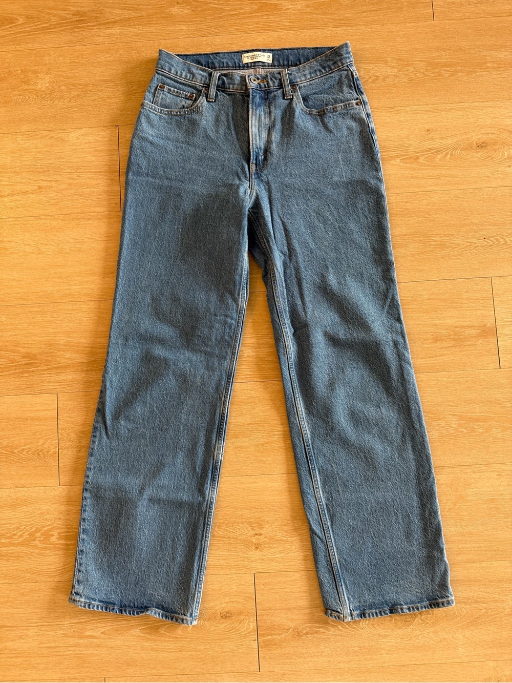 Abercrombie & Fitch Blue High-Rise Jeans